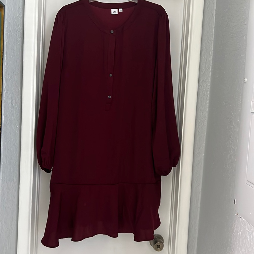 Women’s Gap mini dress button front